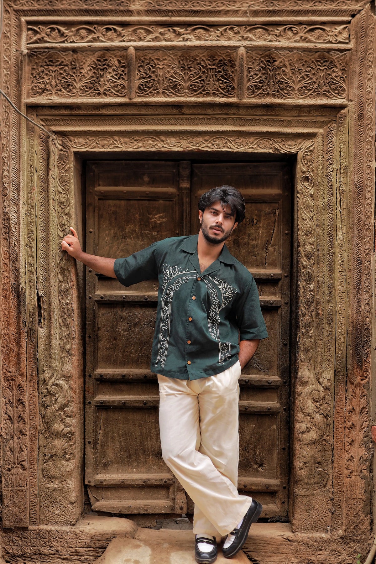 Mughal Arch Khaddar Shirt