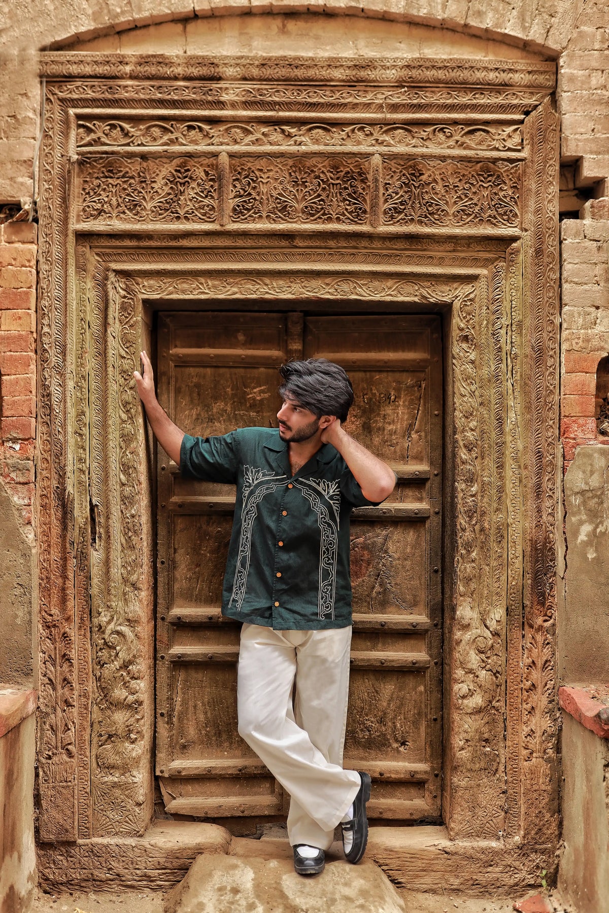 Mughal Arch Khaddar Shirt